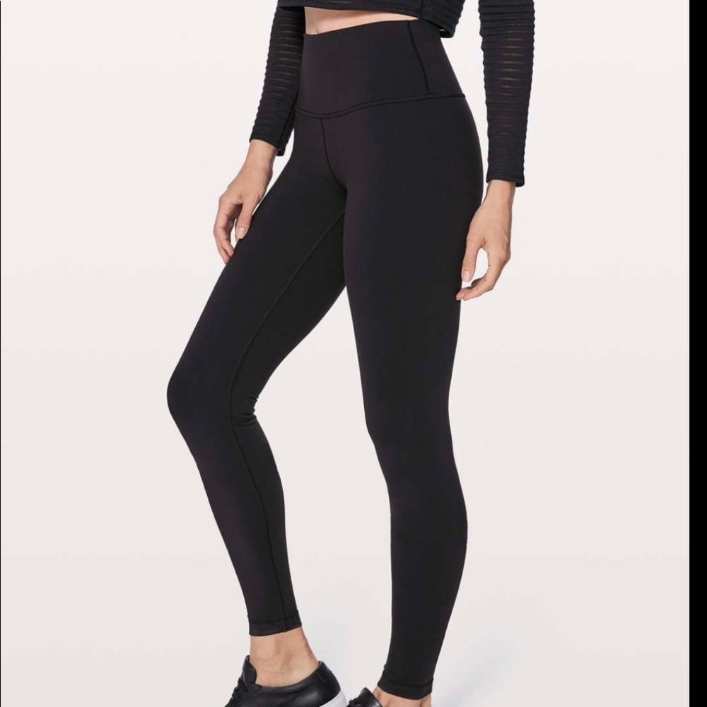 Lululemon Wunder Under Fleece Lined Legging